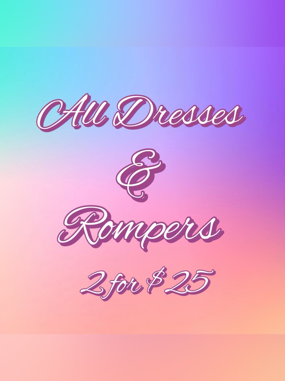 ✨✨This weekend ONLY✨✨